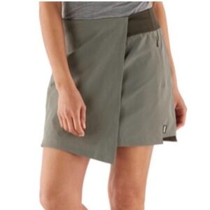REI Co-op Screeline Skort Green Large Outdoor Hiking
